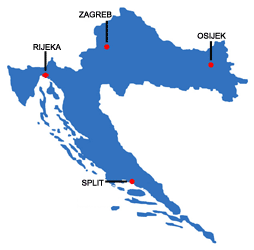 Karta Hrvatske